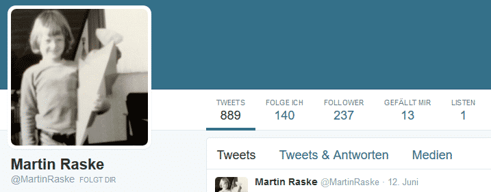 Martin Raske Twitter
